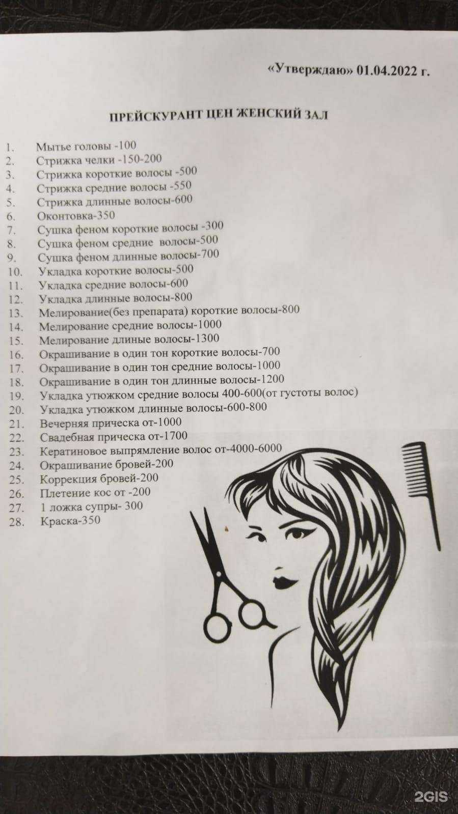 Отзывы на компанию Парикмахерская в г. Краснодар c фото