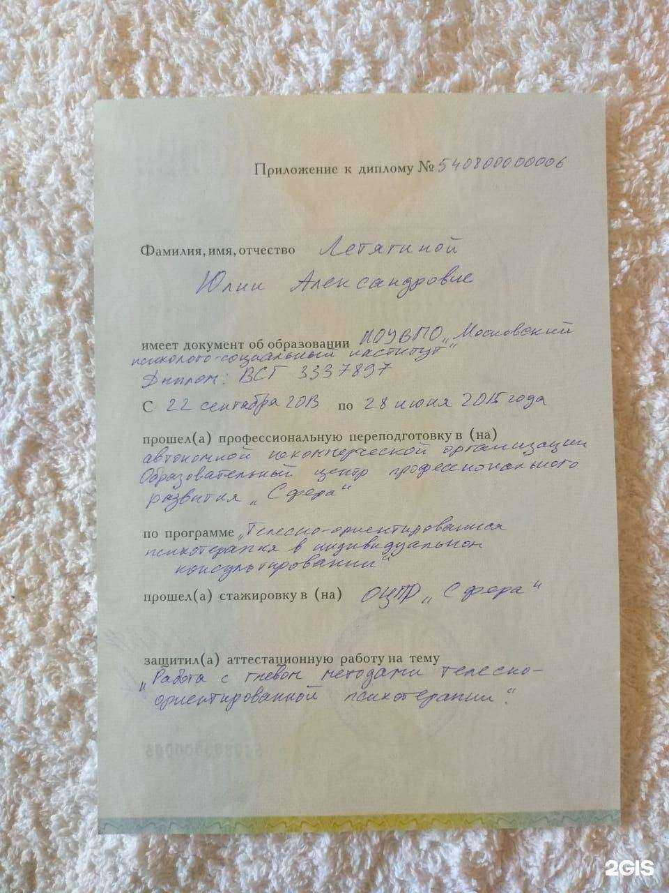 Отзывы на компанию Кабинет психолога в Челябинске c фото