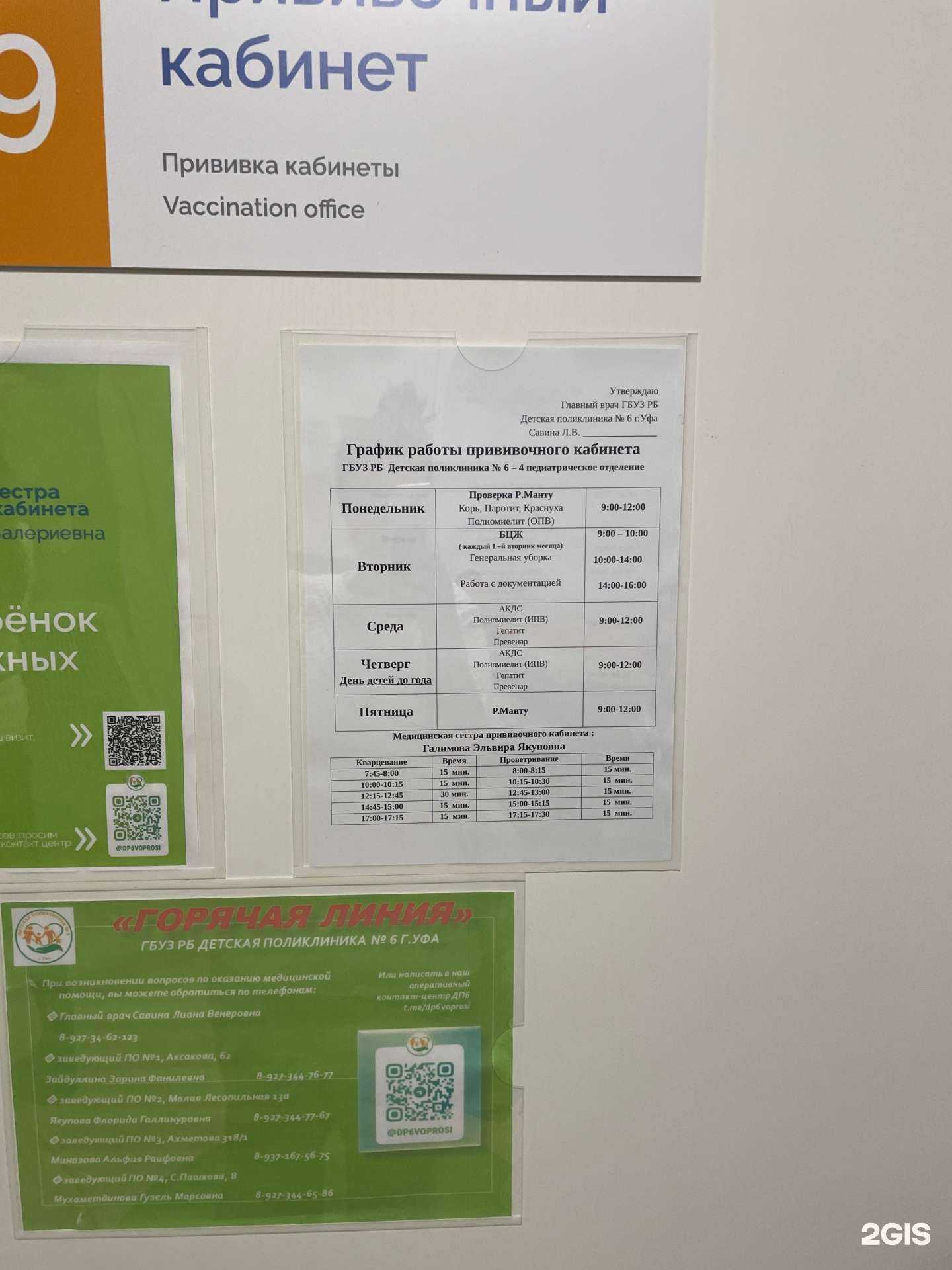 Отзывы на компанию Детская поликлиника №6 в Уфе c фото