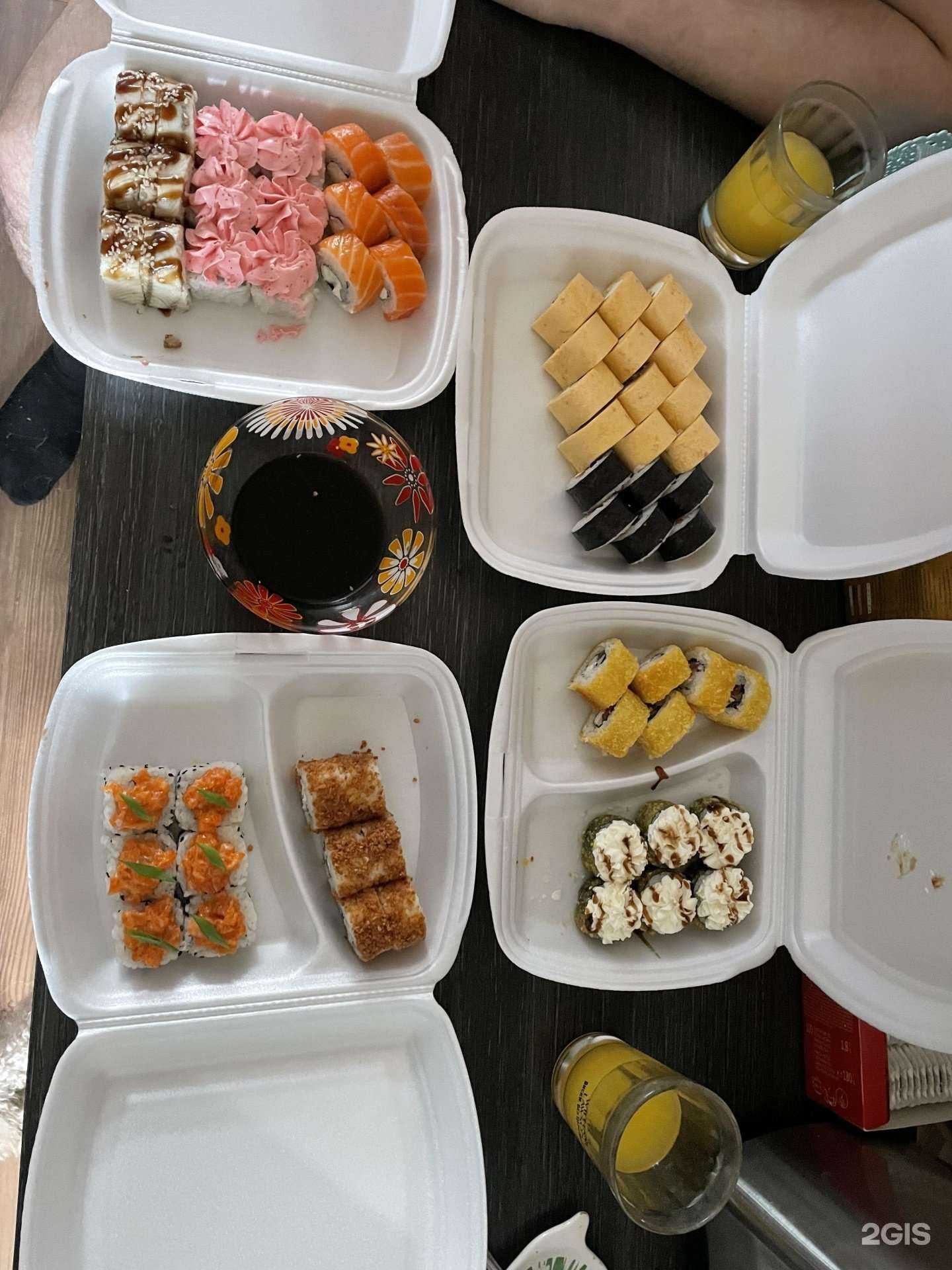 Отзывы на компанию YumiGo Sushi в Новосибирске c фото