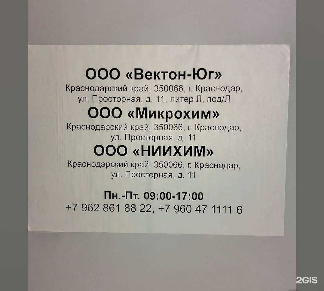 Отзывы на компанию Вектон-Юг в Краснодаре c фото