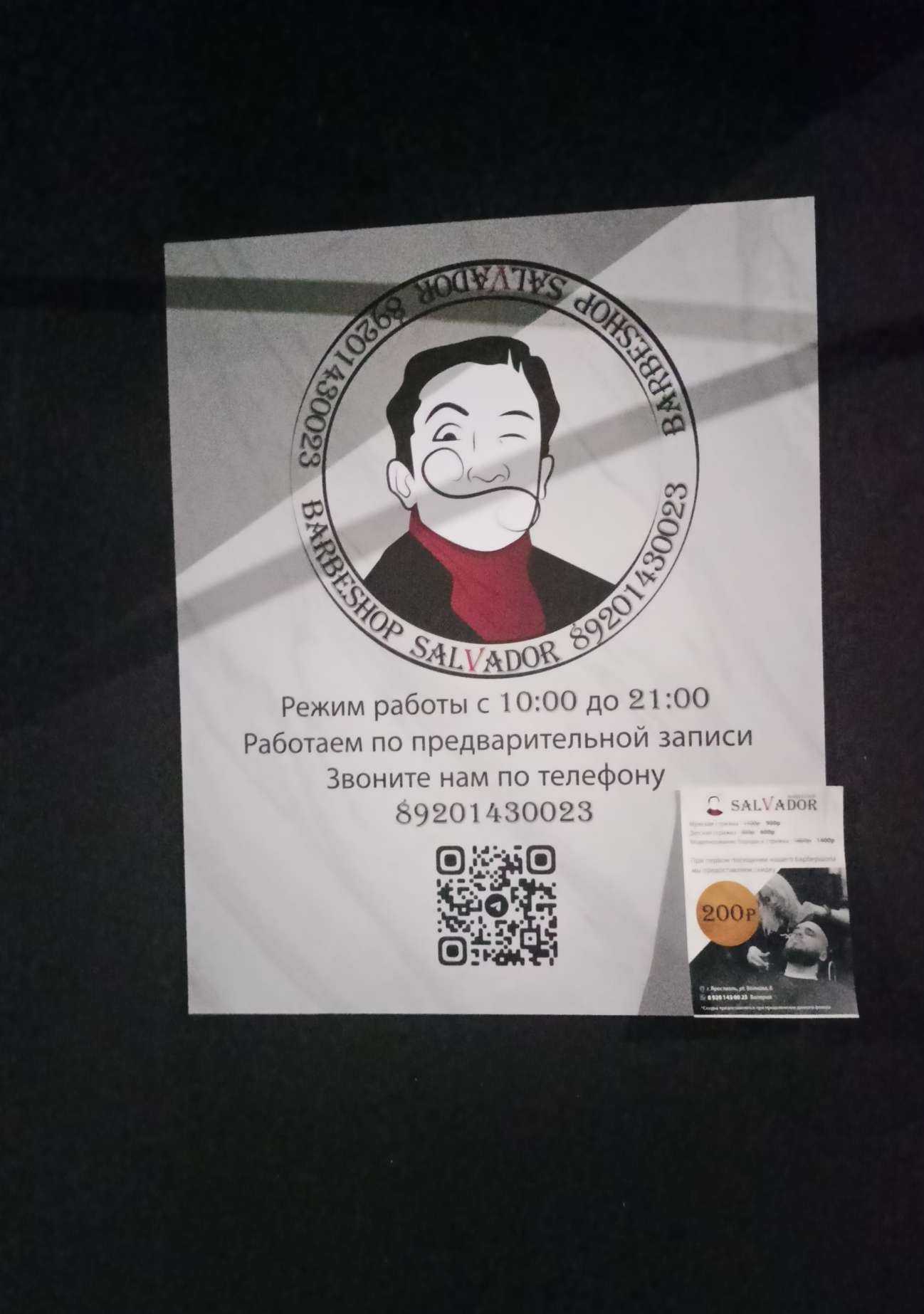 Отзывы на компанию Salvador в г. Ярославль c фото