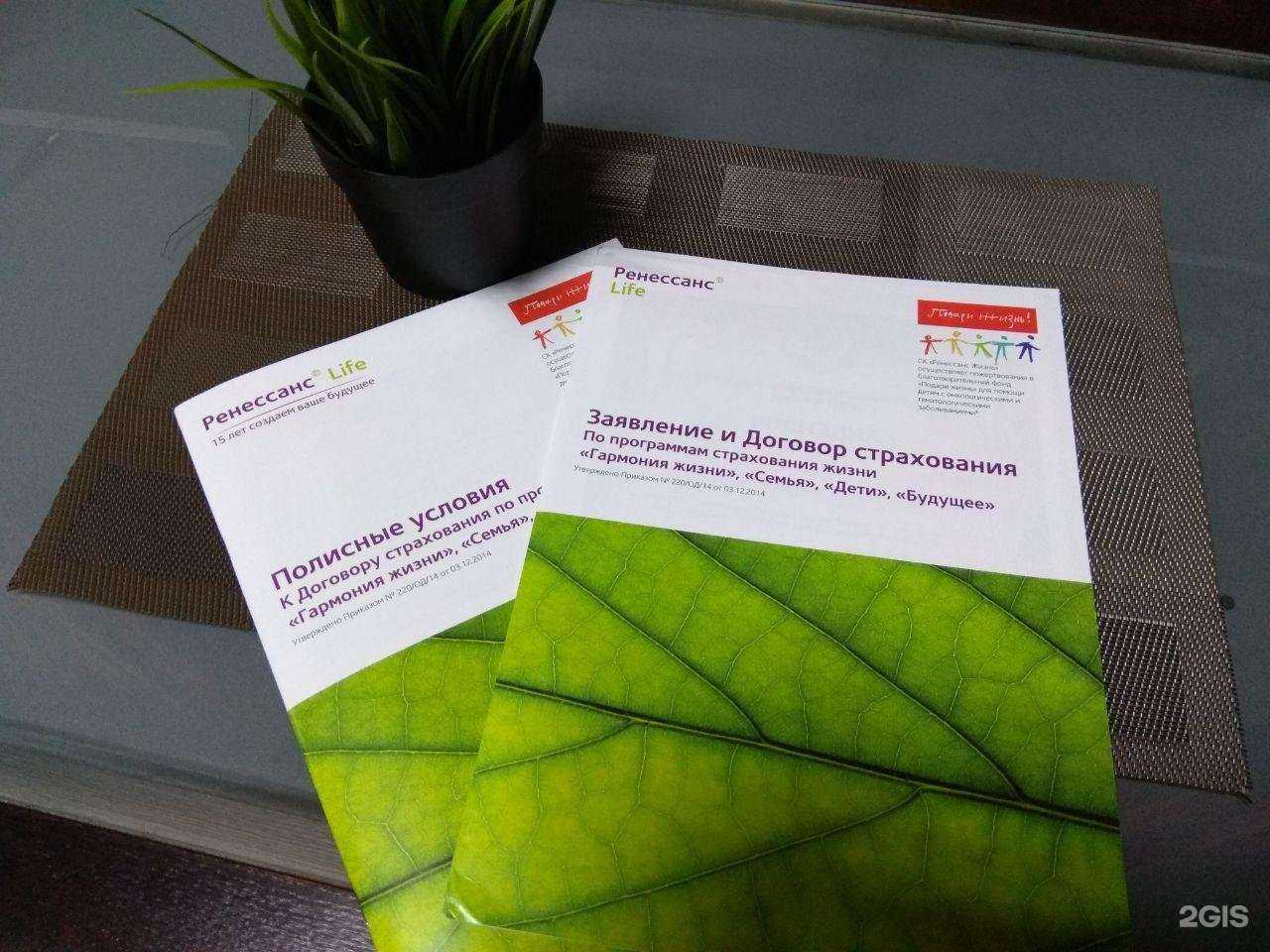 Отзывы на компанию Ренессанс жизнь в Иркутске c фото