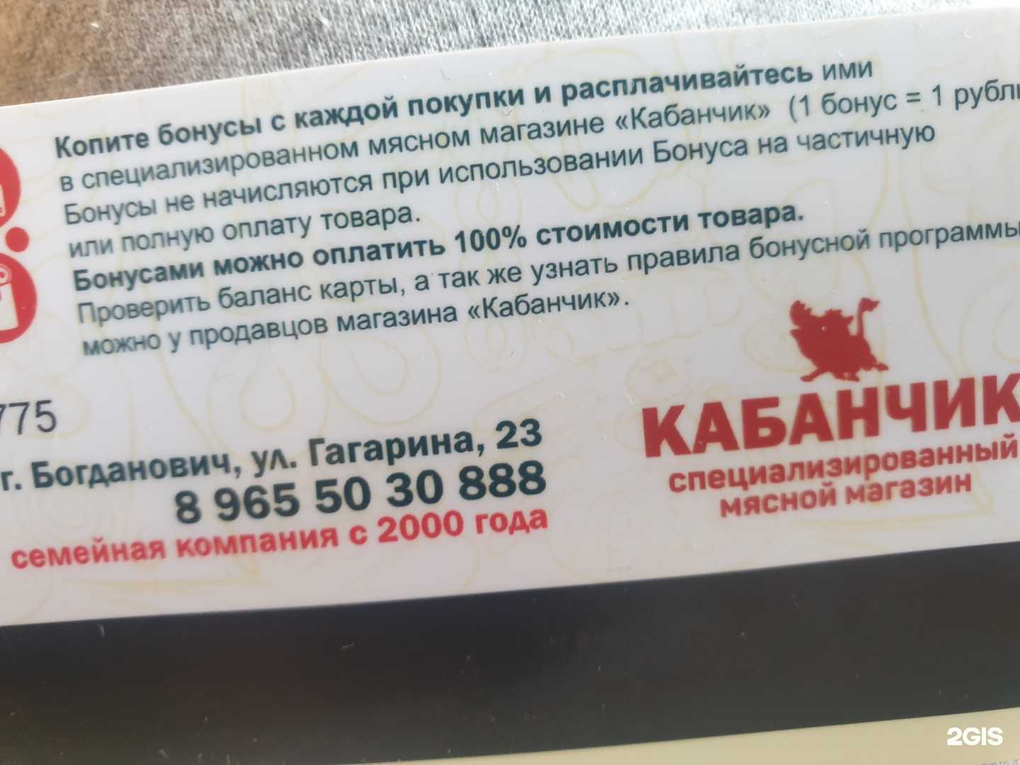 Отзывы на компанию Кабанчик в Богдановиче c фото