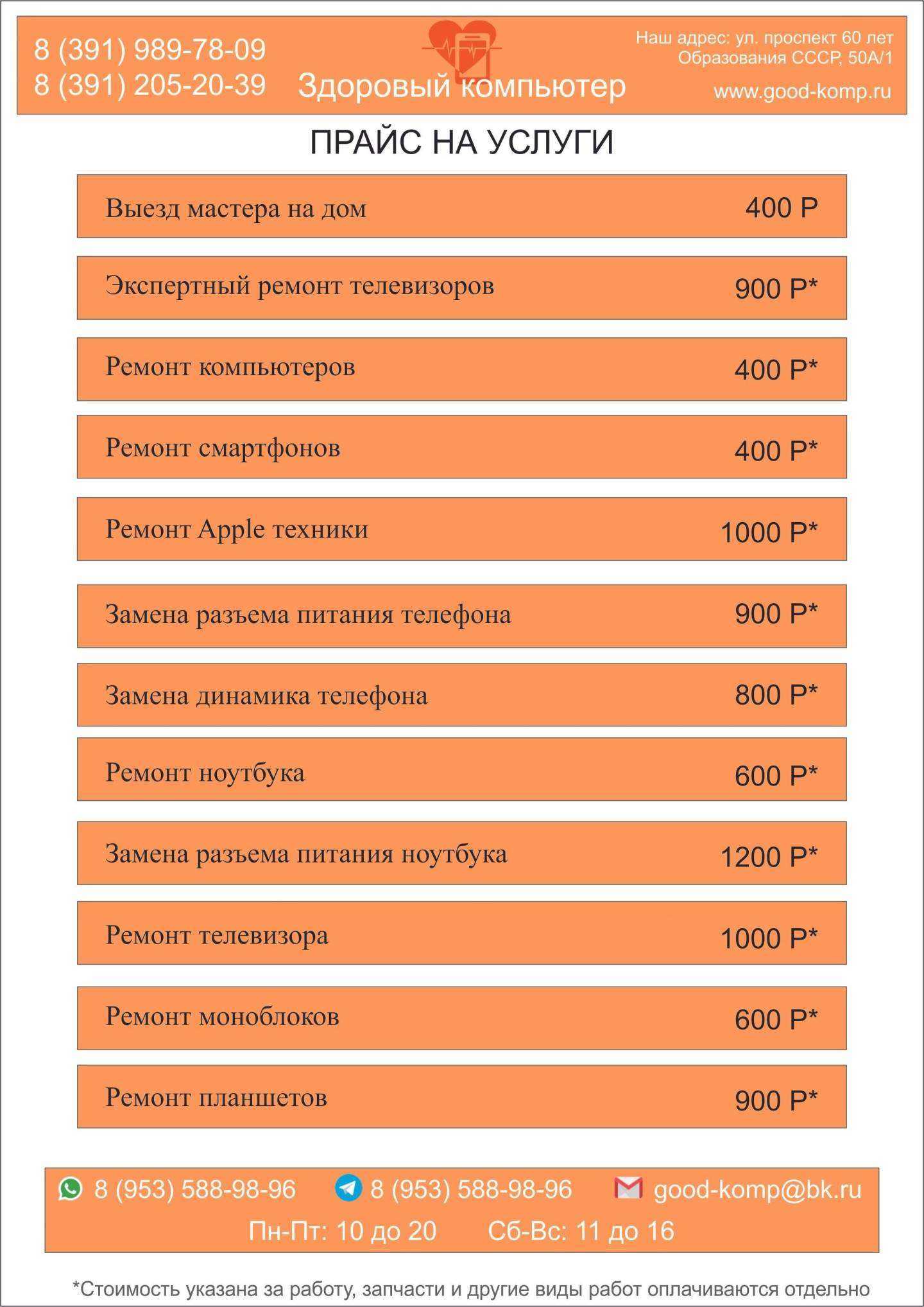 Отзывы на компанию Здоровый компьютер в г. Красноярск c фото