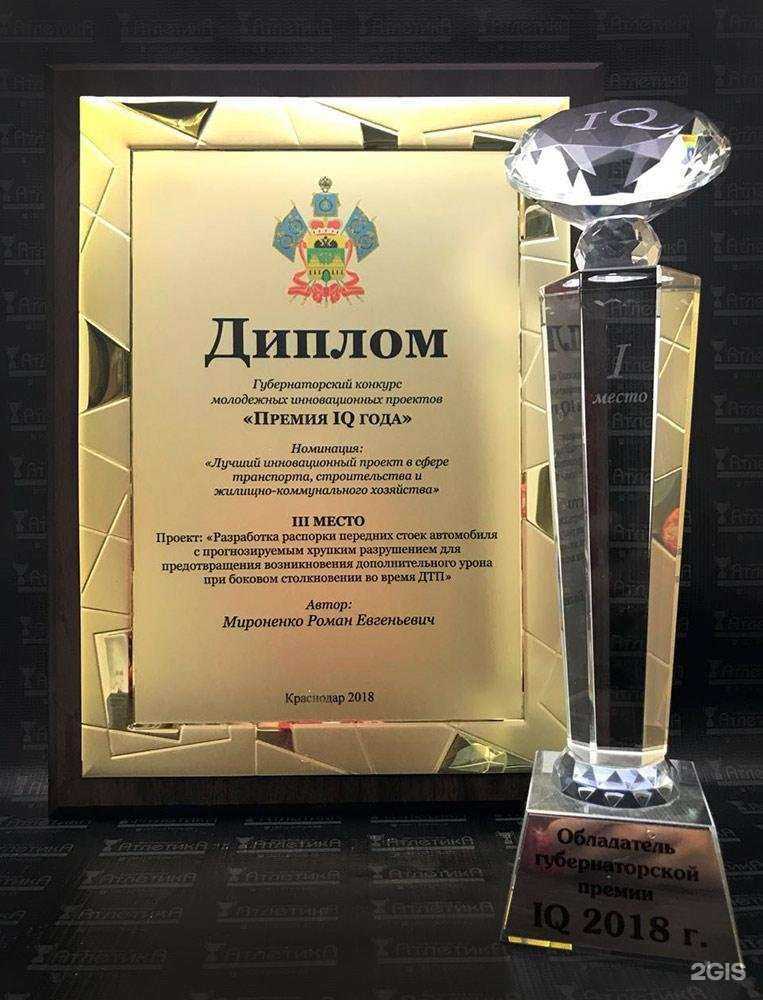 Отзывы на компанию Атлетика в г. Краснодар c фото