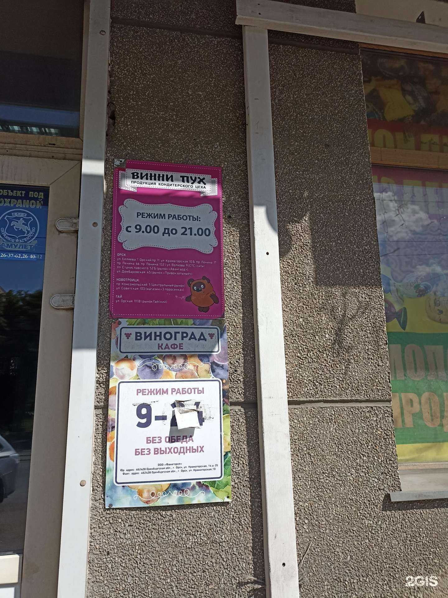 Отзывы на компанию Виноград в Орске c фото