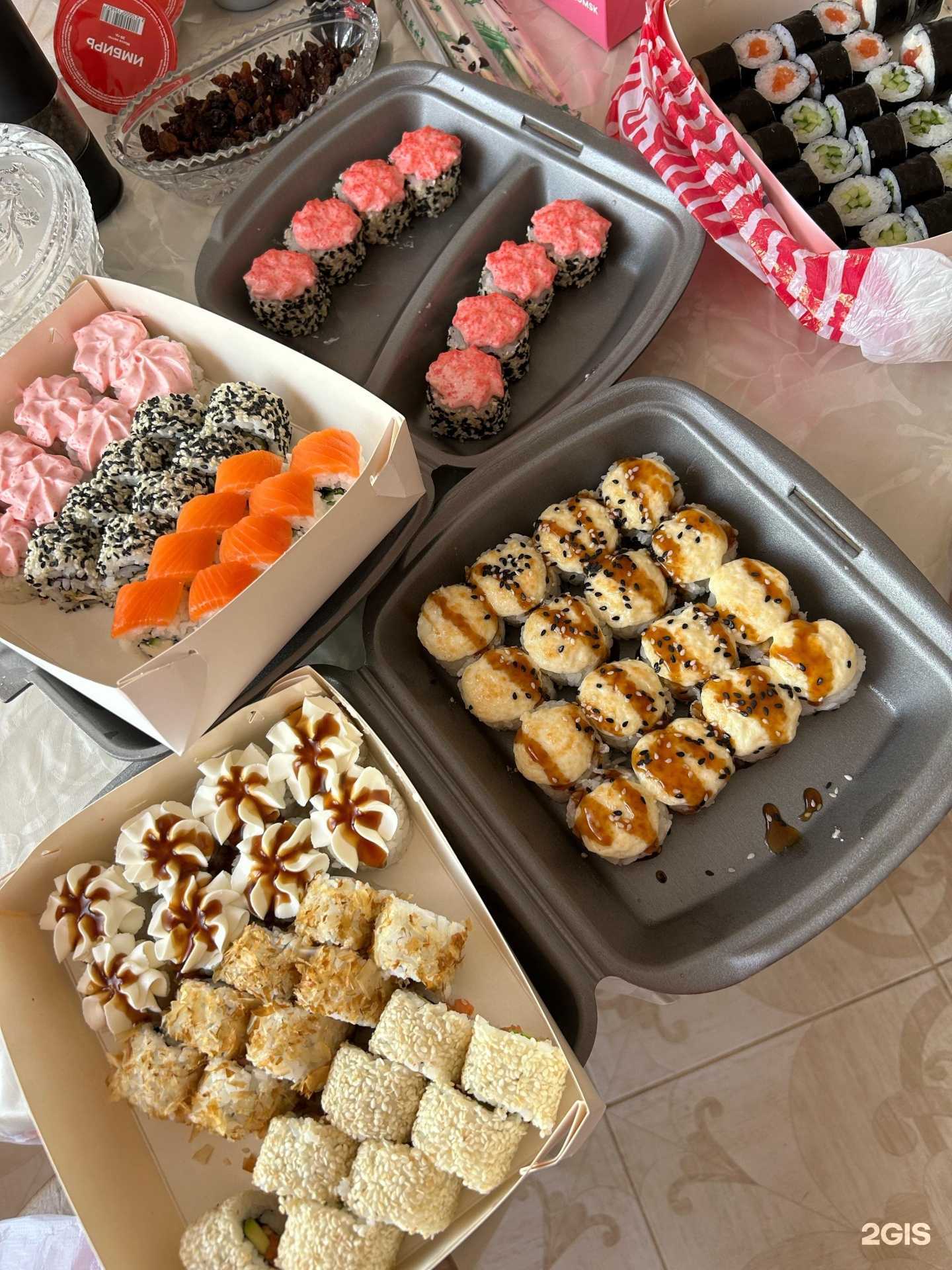 Отзывы на компанию Галерея суши в Омске c фото