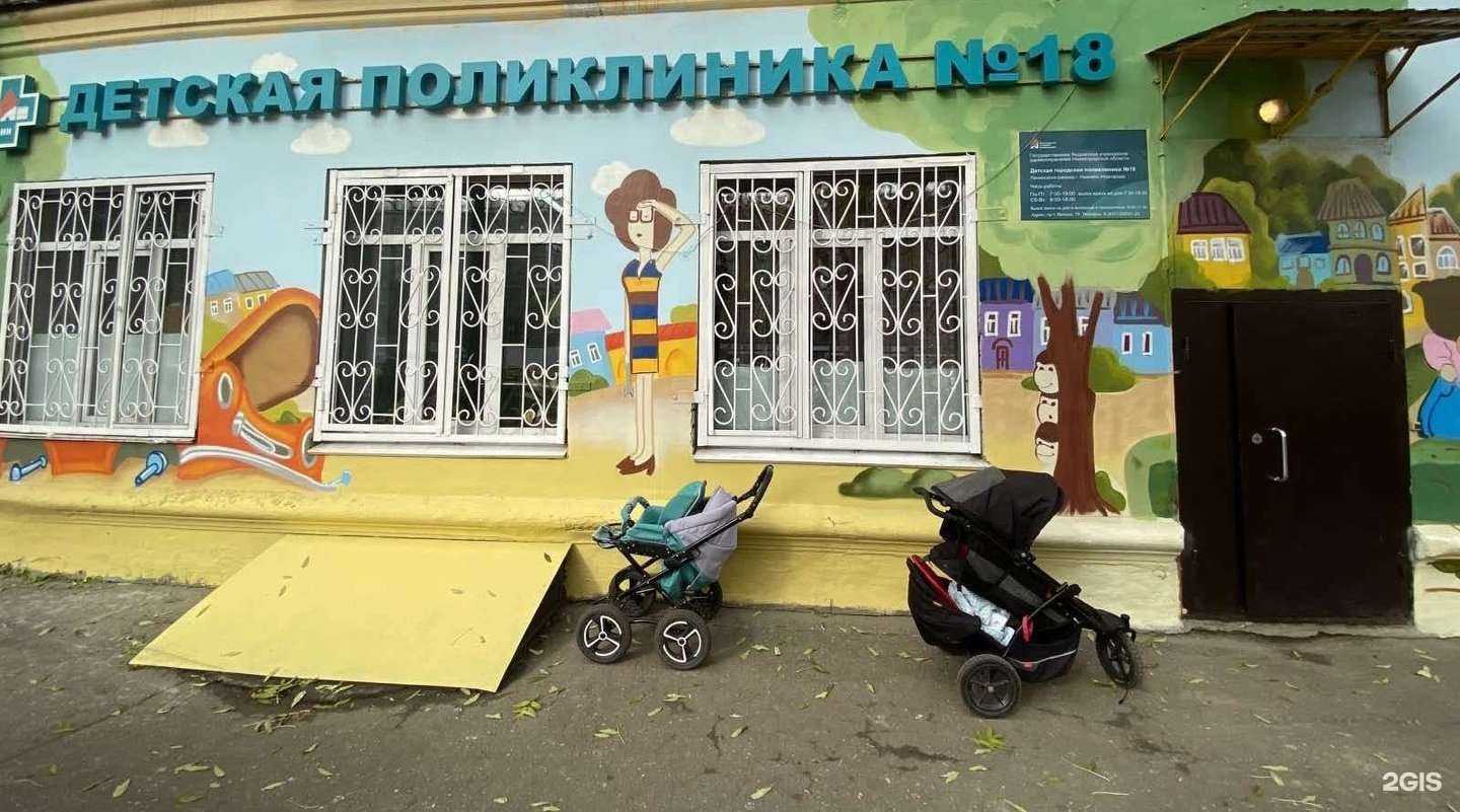 Отзывы на компанию Детская городская поликлиника №18 Ленинского района в Нижнем Новгороде c фото