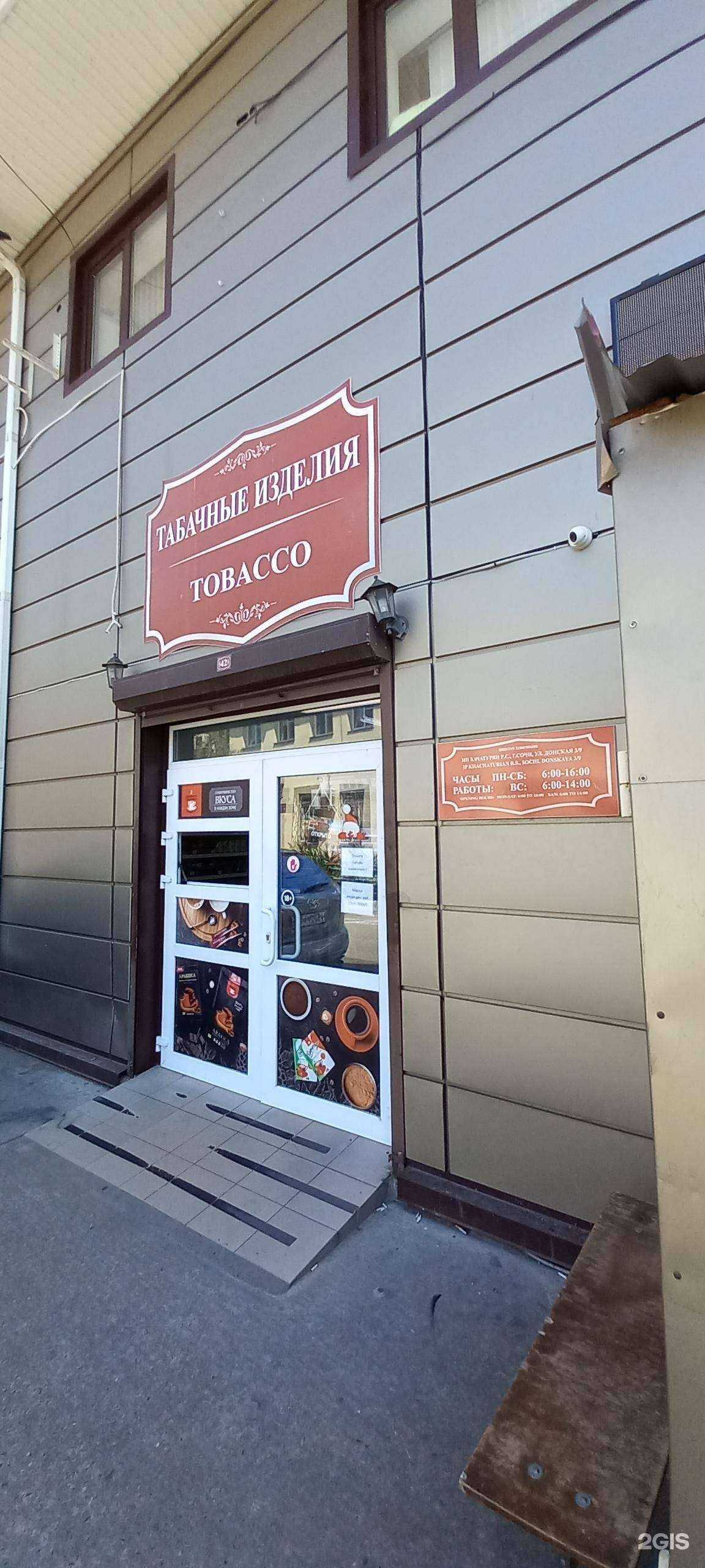 Отзывы на компанию Tobacco в г. Сочи c фото