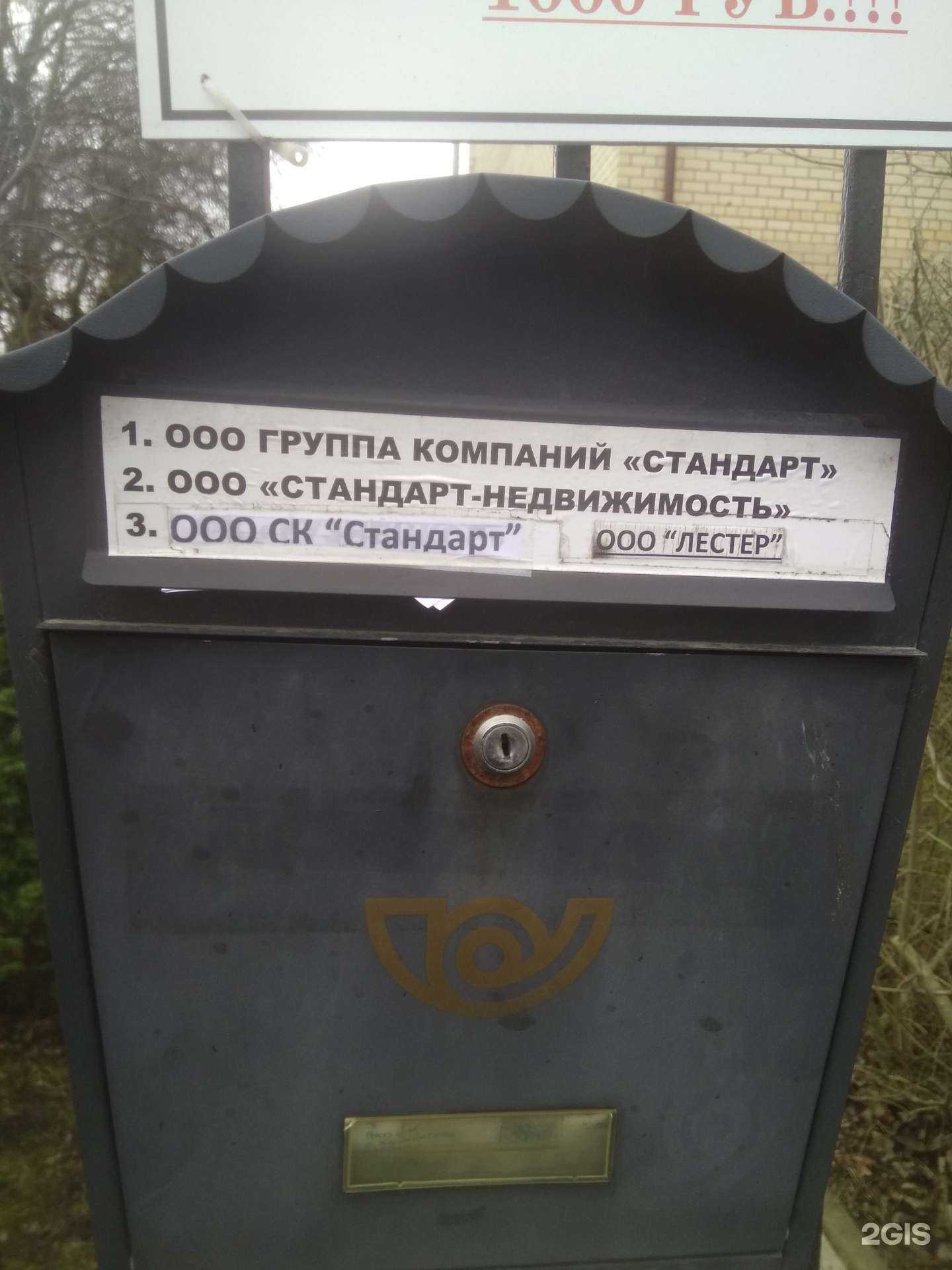 Отзывы на компанию Стандарт в Калининграде c фото