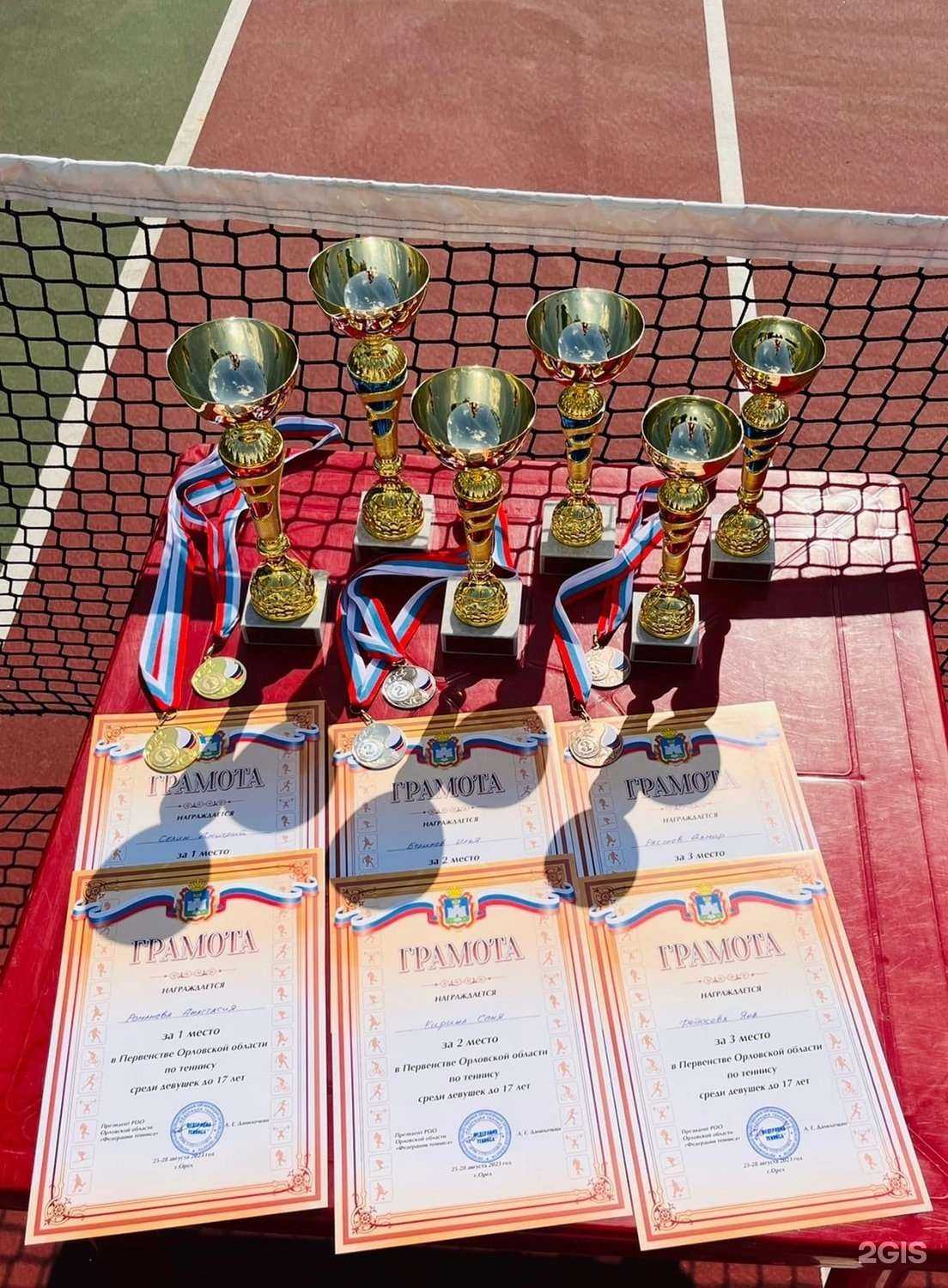 Отзывы на компанию Федерация тенниса в г. Орёл c фото