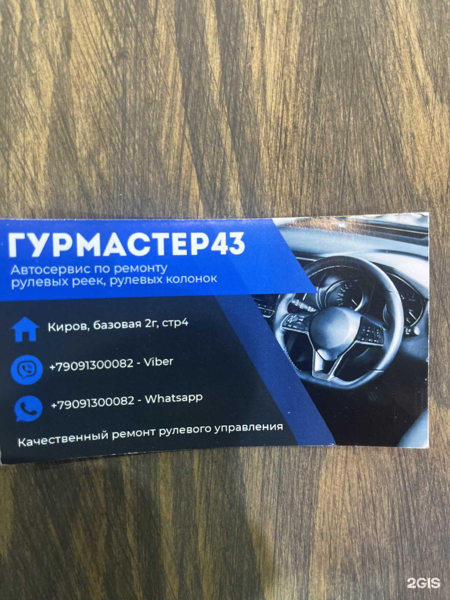 Отзывы на компанию Гурмастер43 в Кирове c фото