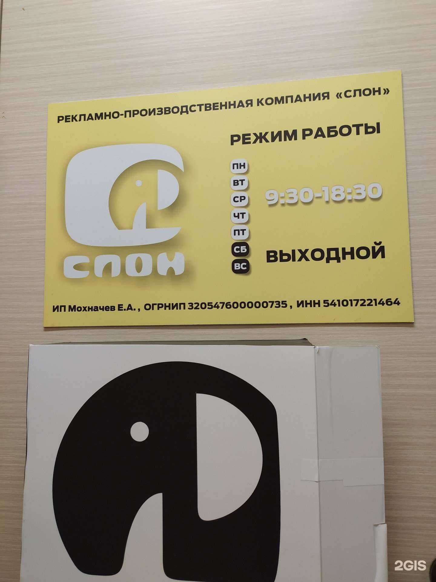 Отзывы на компанию Слон в г. Новосибирск c фото