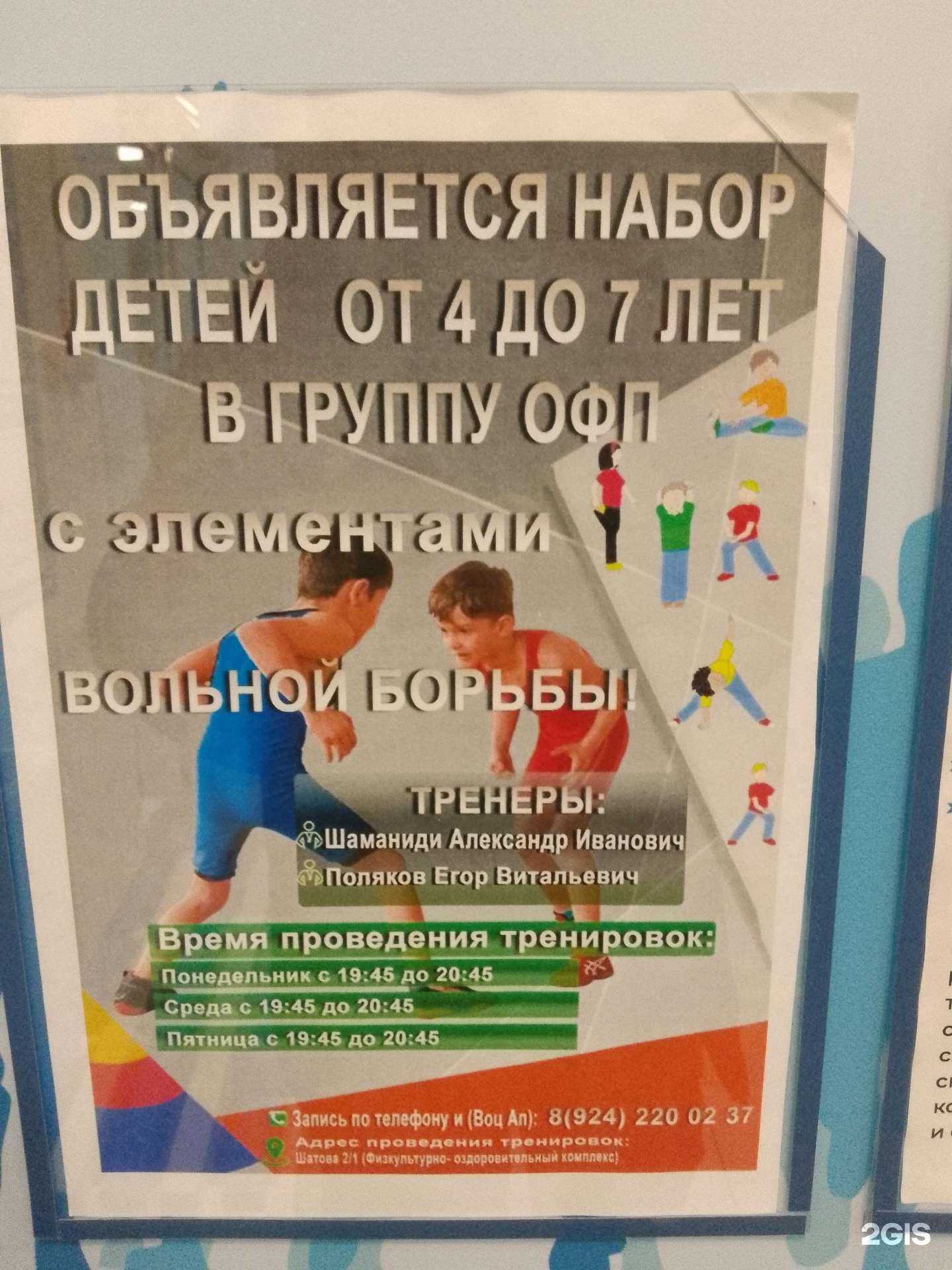 Отзывы на компанию Секция вольной борьбы в Хабаровске c фото