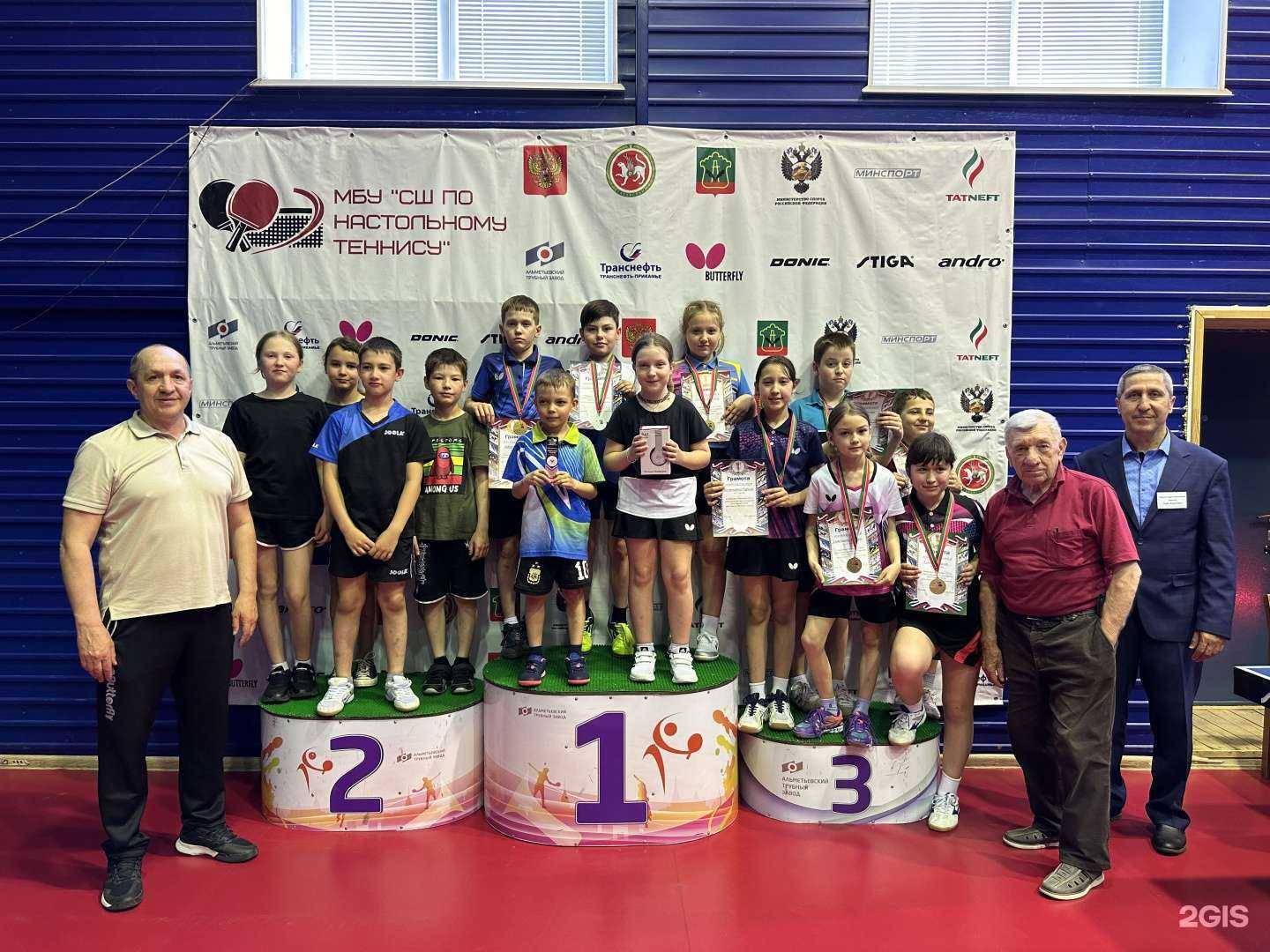 Отзывы на компанию Спортивная школа по настольному теннису в Альметьевске c фото