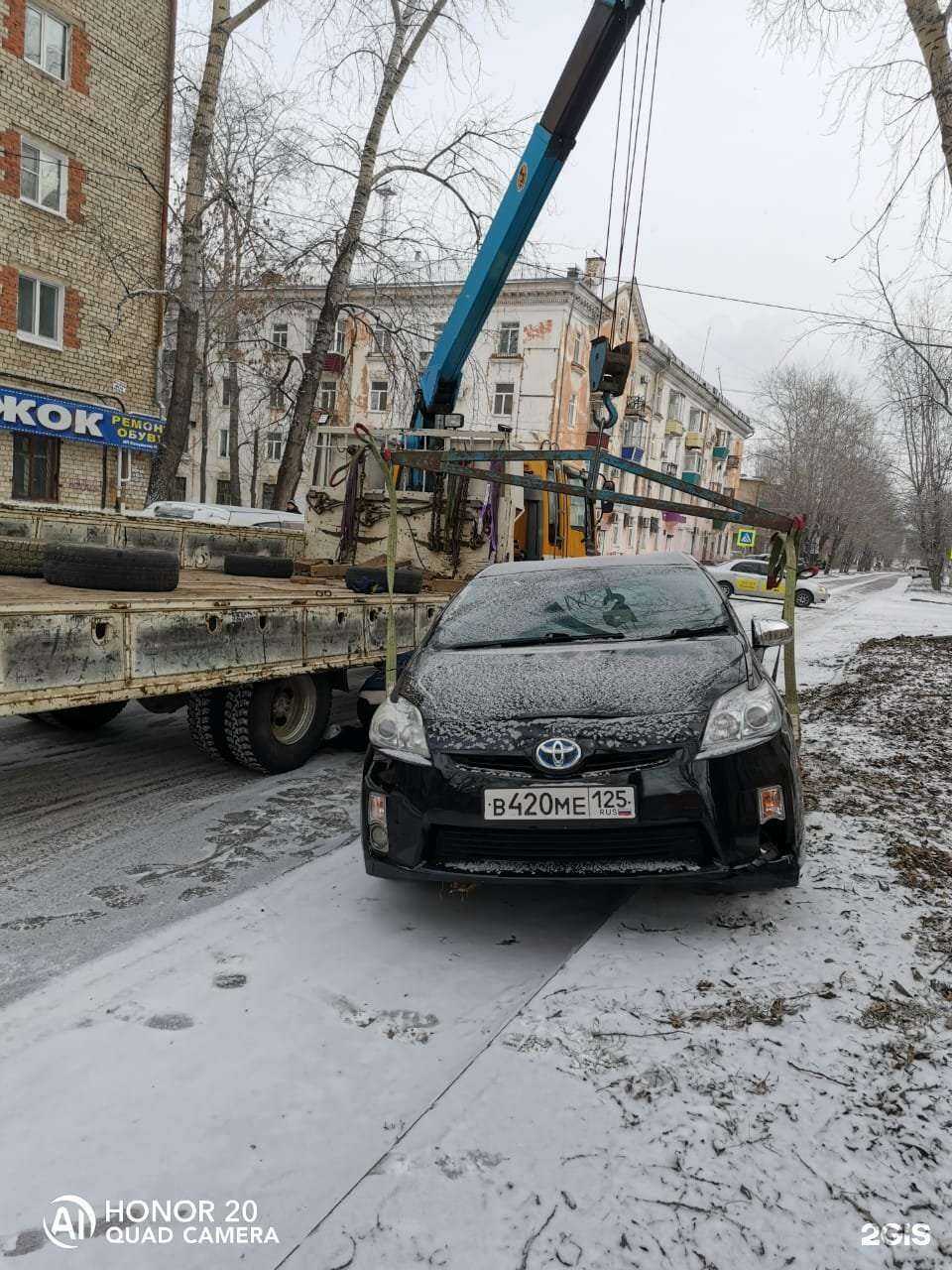 Отзывы на компанию Служба эвакуации и аренды спецтехники в г. Комсомольск-на-Амуре c фото