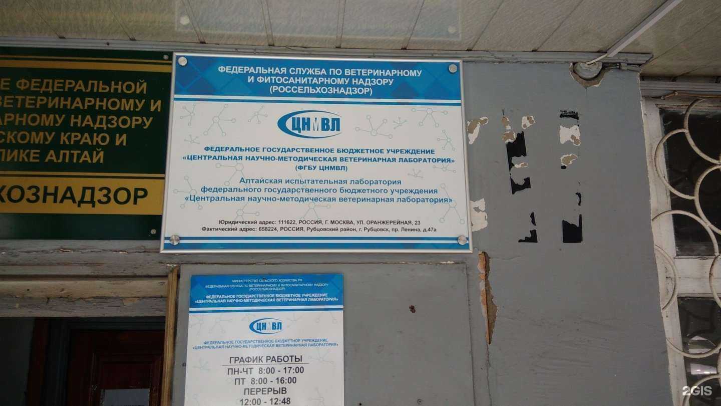 Отзывы на компанию Управление Федеральной службы по ветеринарному надзору по Алтайскому краю и республике Алтай в Рубцовске c фото
