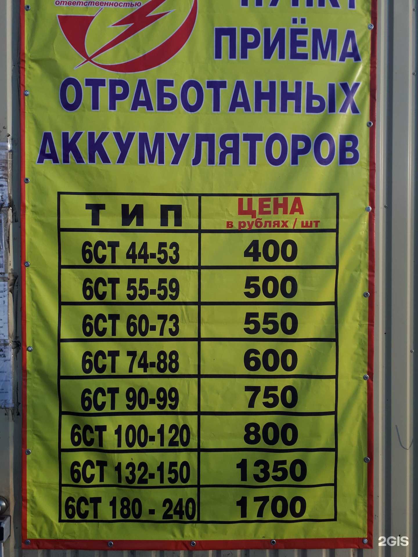 Отзывы на компанию Компания по приему и утилизации аккумуляторов в Новокузнецке c фото