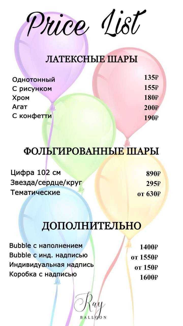 Отзывы на компанию RayBalloon_ru в г. Новосибирск c фото