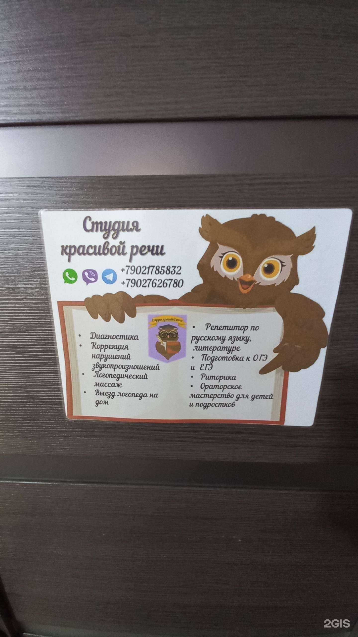 Отзывы на компанию Учебно-логопедическая студия красивой речи в г. Иркутск c фото