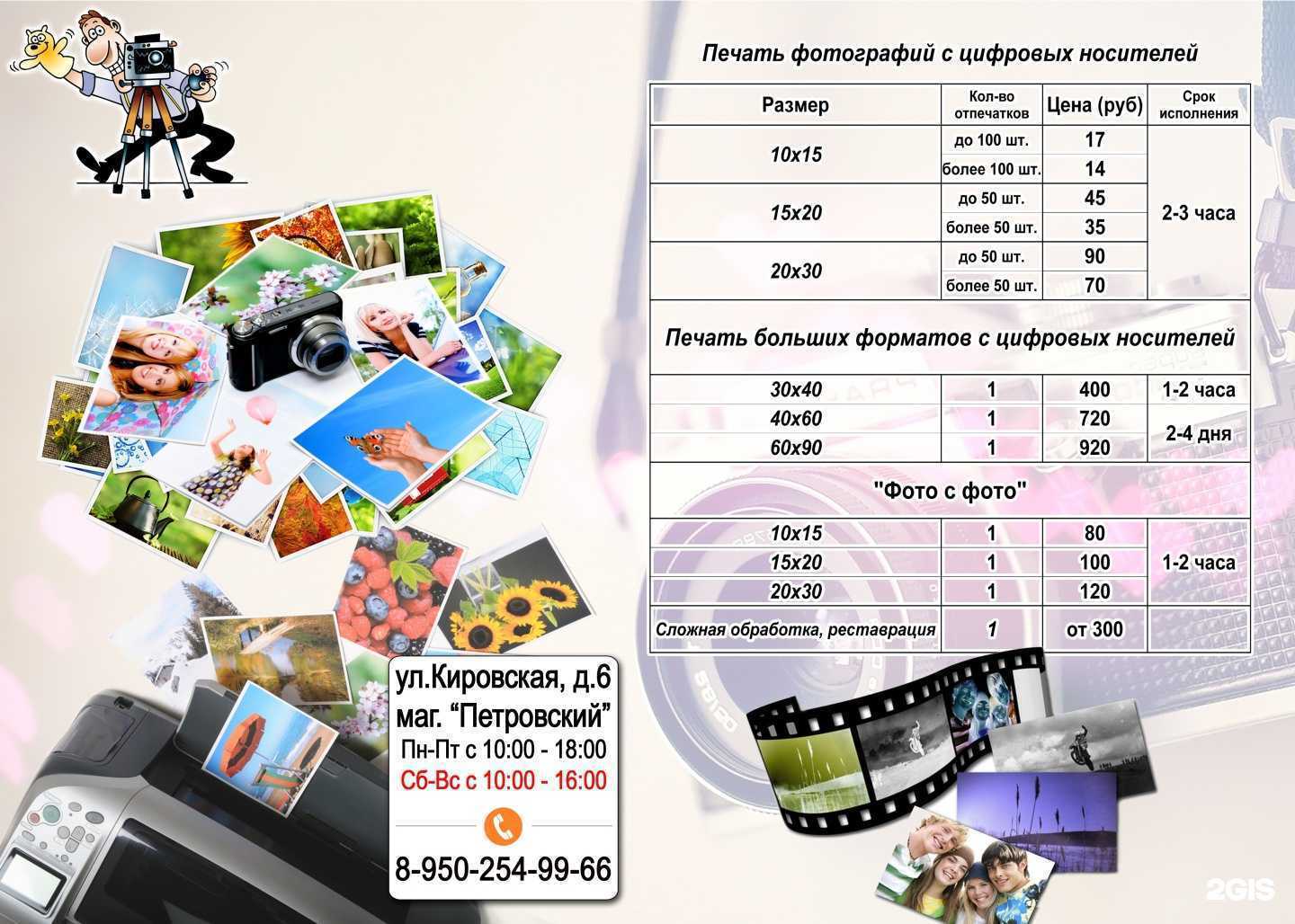 Отзывы на компанию Фотосалон в г. Архангельск c фото