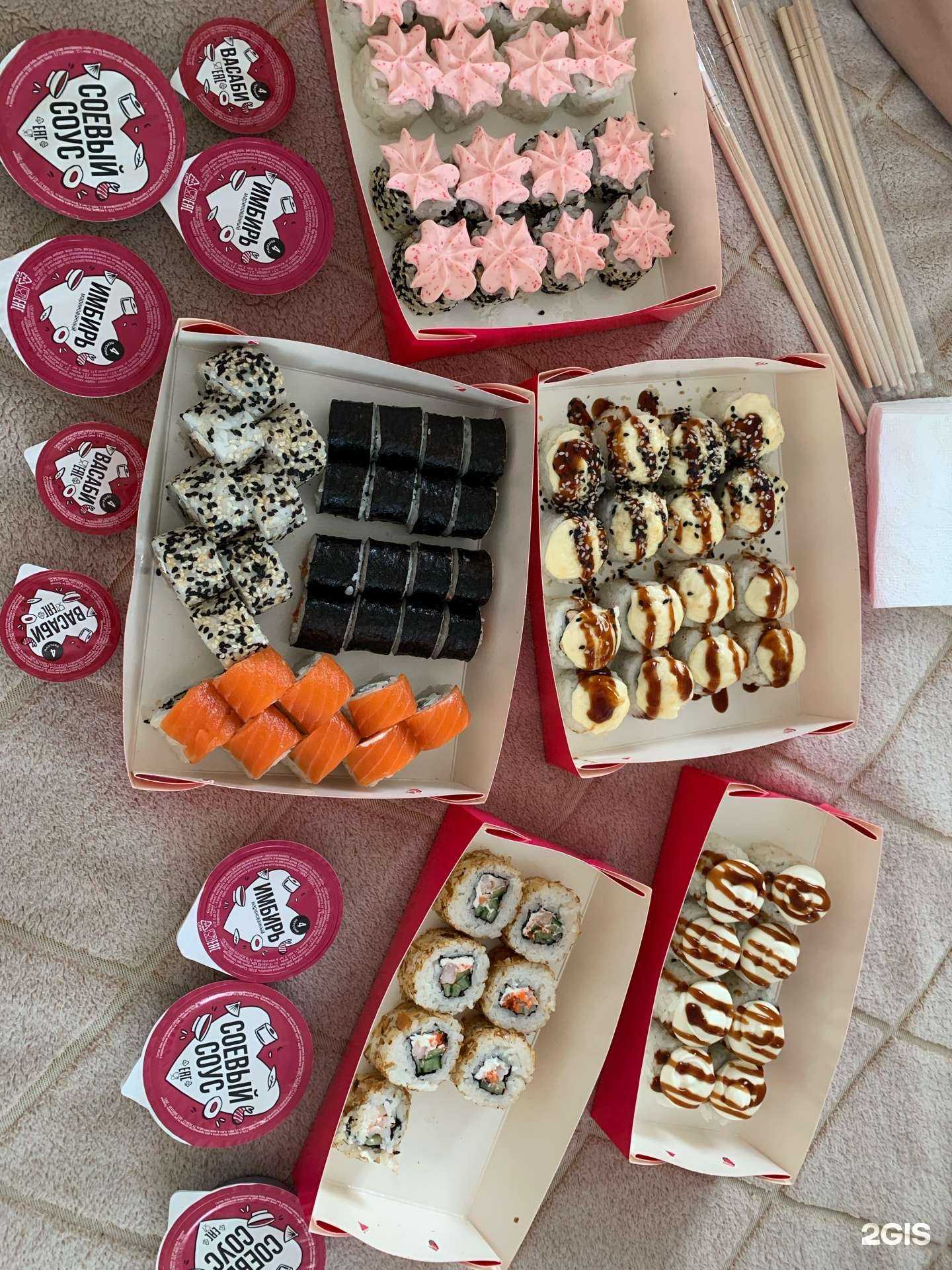 Отзывы на компанию Галерея суши в г. Новокузнецк c фото