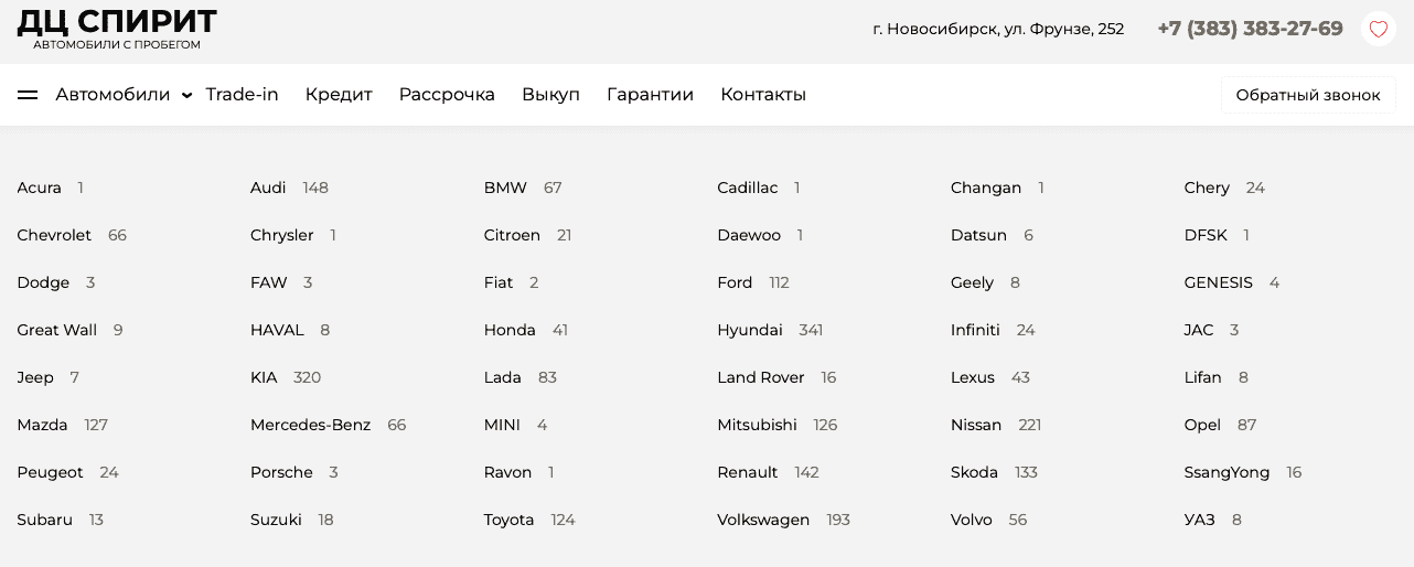 Отзывы на компанию Дц Спирит в г. Новосибирск c фото