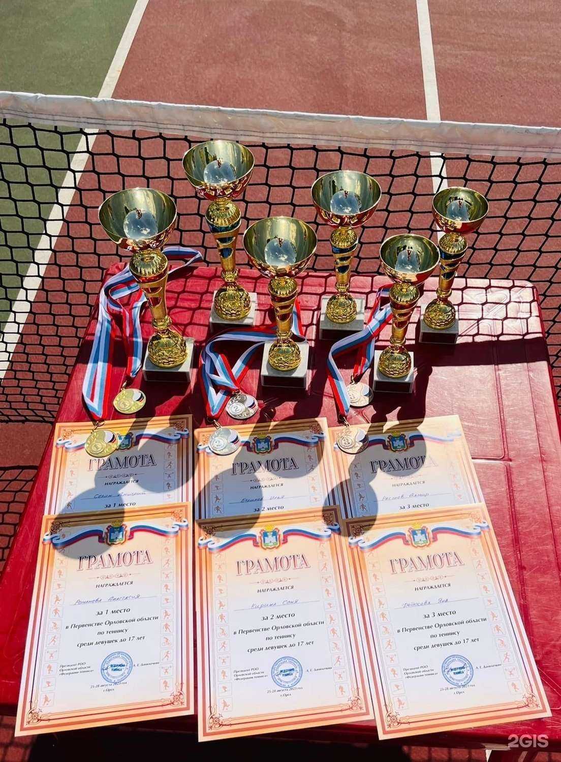 Отзывы на компанию Федерация тенниса в Орле c фото