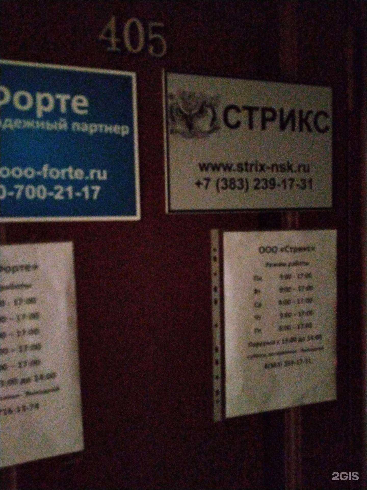 Отзывы на компанию Стрикс в г. Новосибирск c фото