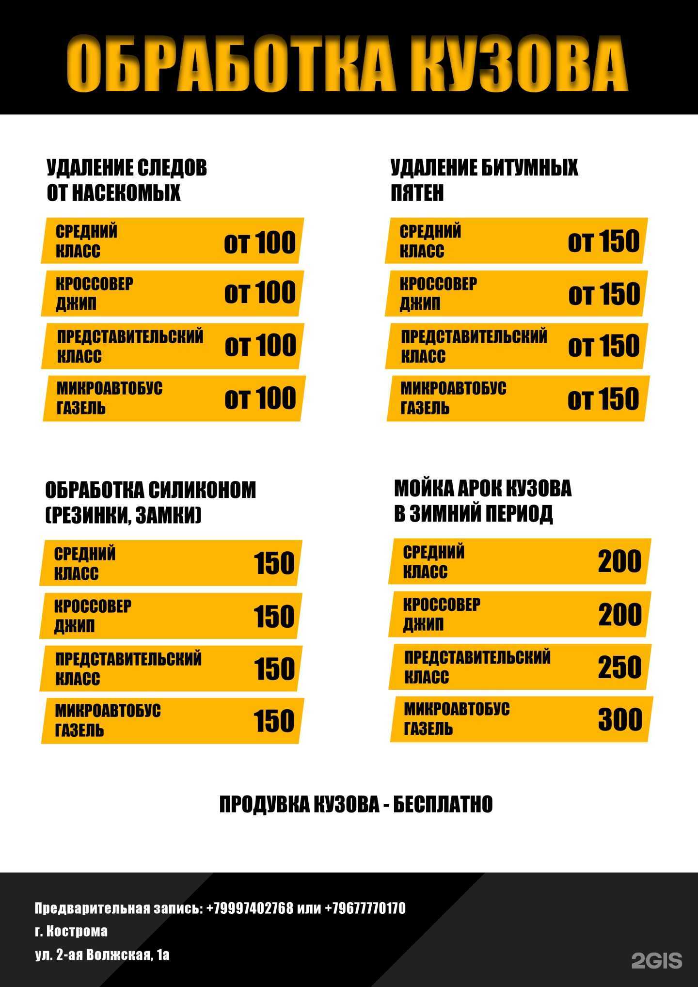 Отзывы на компанию Blessoff в г. Кострома c фото