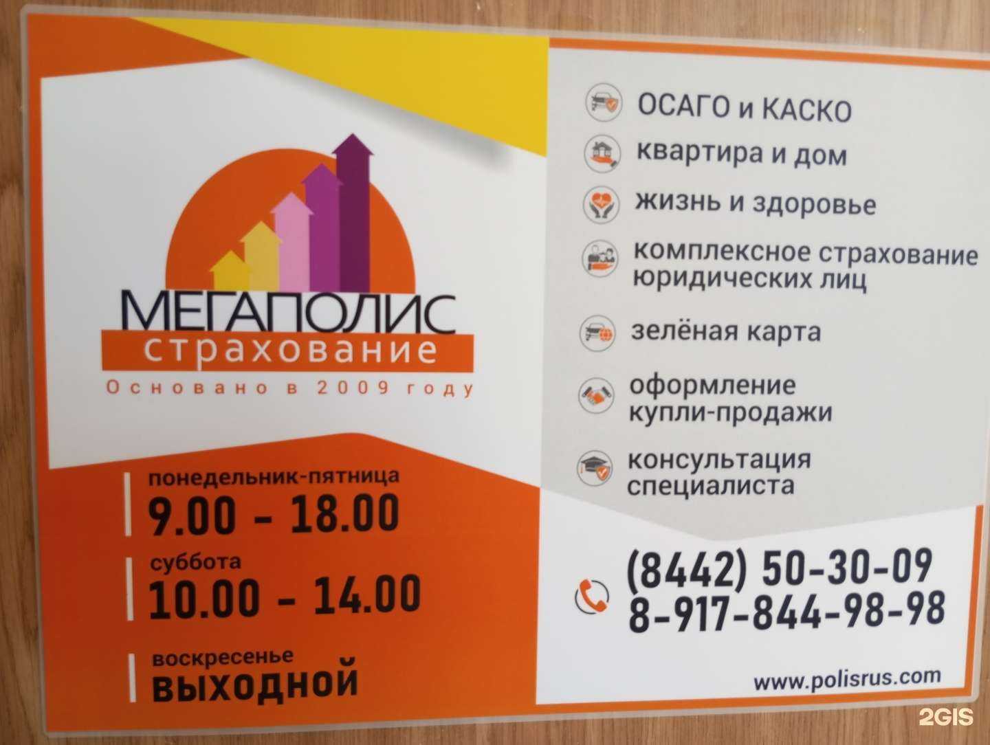 Отзывы на компанию Мегаполис в Волгограде c фото