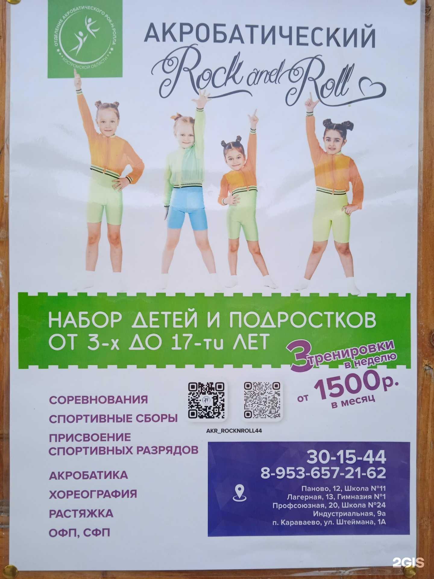 Отзывы на компанию Секция акробатического рок-н-ролла в г. Кострома c фото