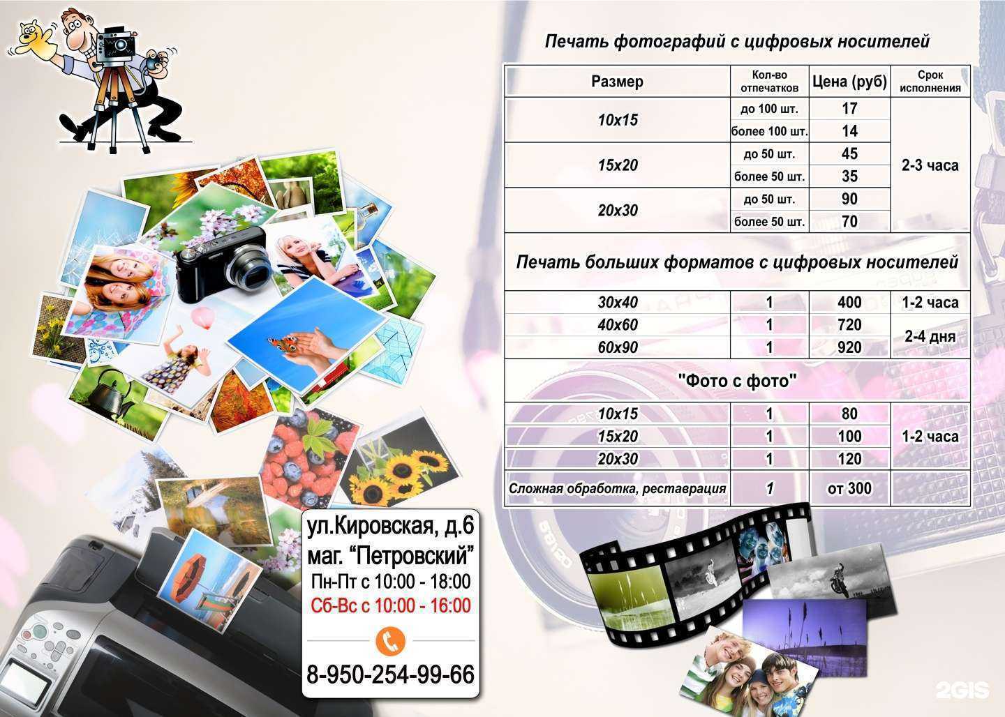 Отзывы на компанию Фотосалон в Архангельске c фото