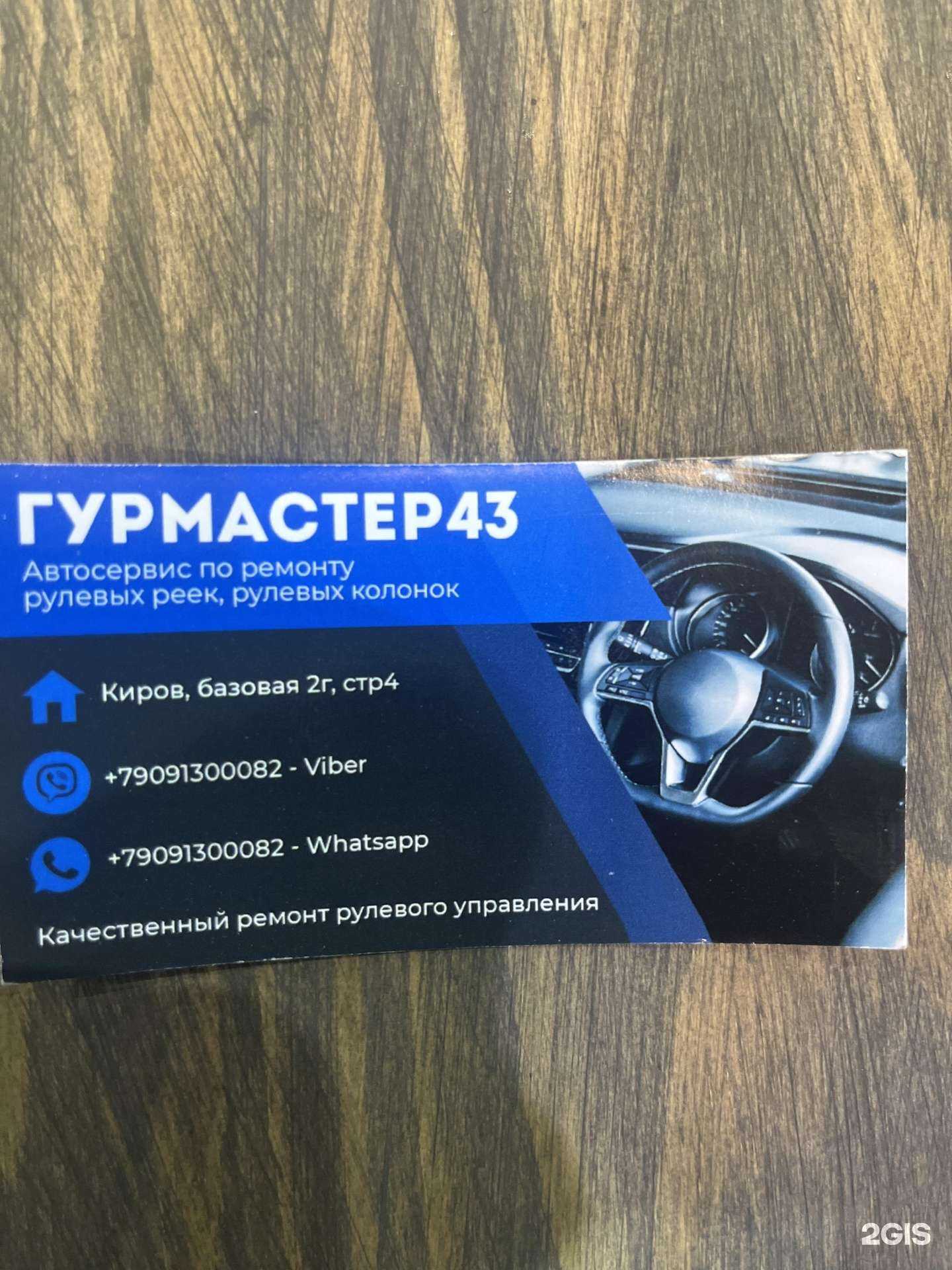 Отзывы на компанию Гурмастер43 в г. Киров c фото