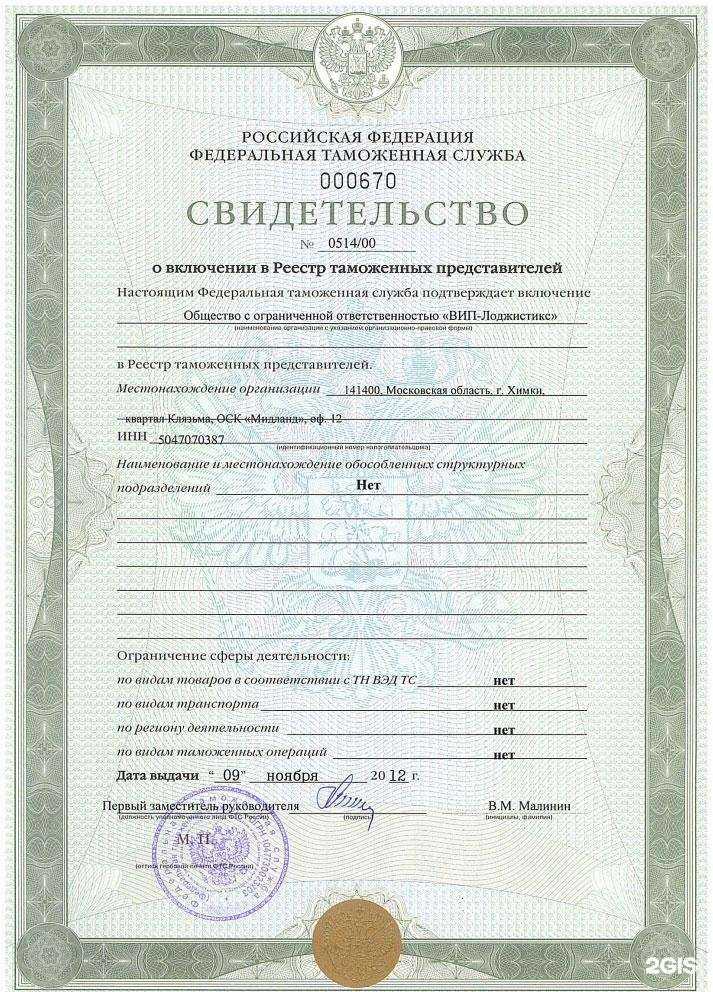 Отзывы на компанию Вип-Лоджистикс в г. Долгопрудный c фото