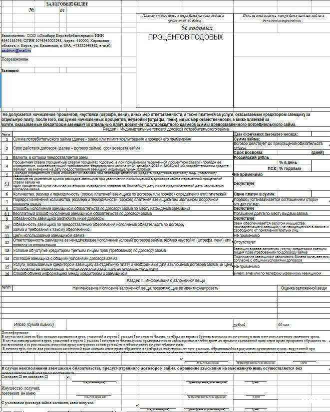 Отзывы на компанию Ломбард Кировоблбытсервис в г. Киров c фото