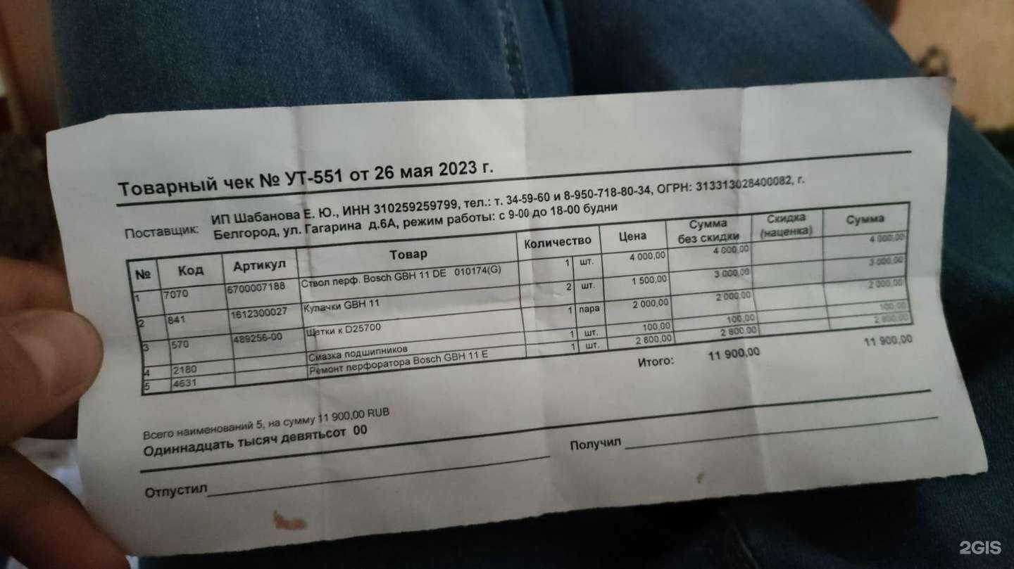 Отзывы на компанию Стандарт Инструмент в г. Белгород c фото