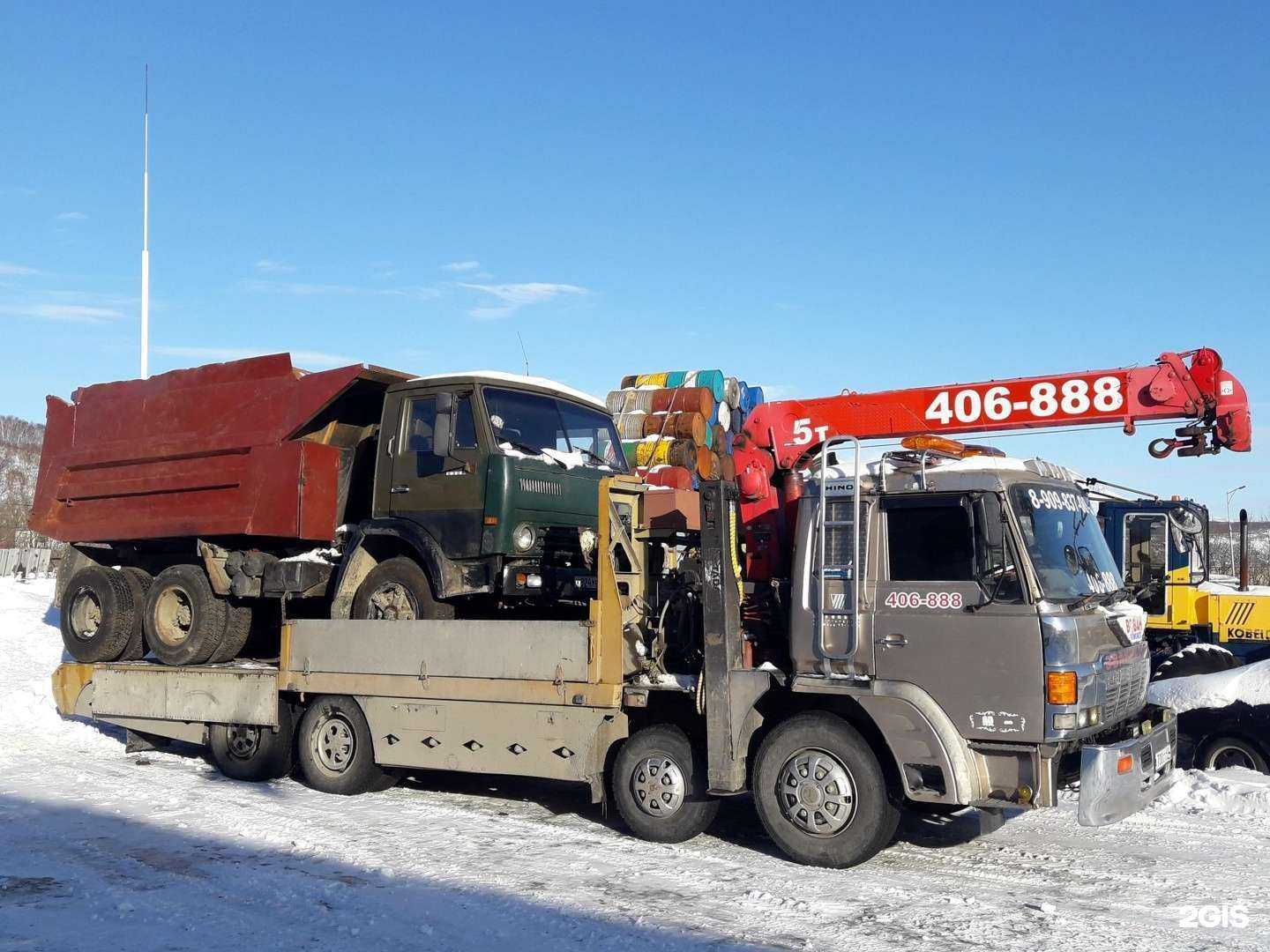 Отзывы на компанию Служба эвакуации автомобилей и заказа спецтехники в Петропавловске-Камчатском c фото