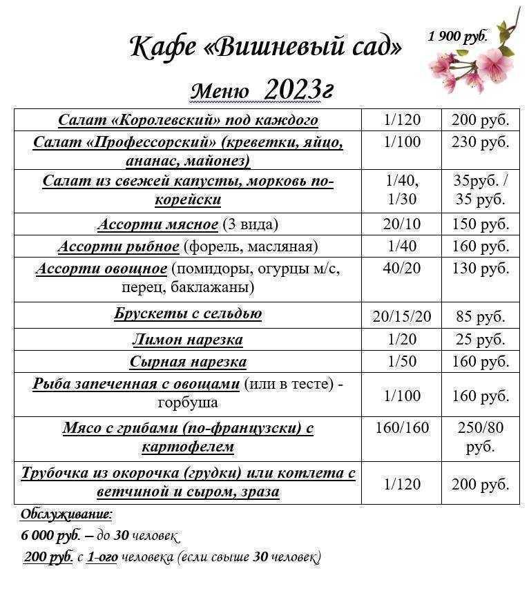 Отзывы на компанию Вишневый сад в г. Орёл c фото